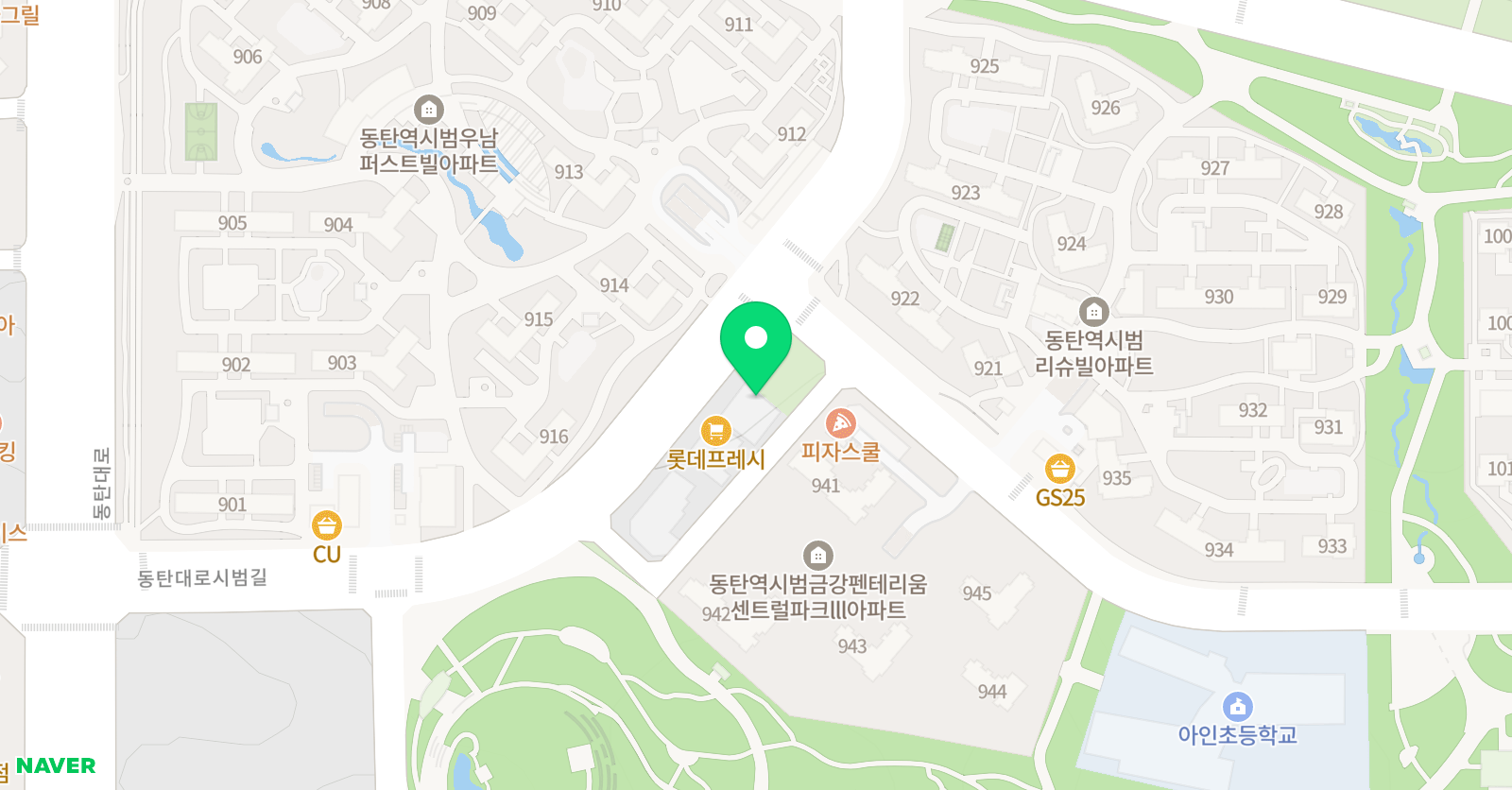 예음원 음악학원 위치