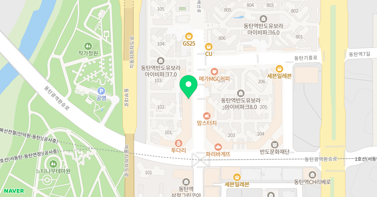 보라트 미술웹툰학원 위치