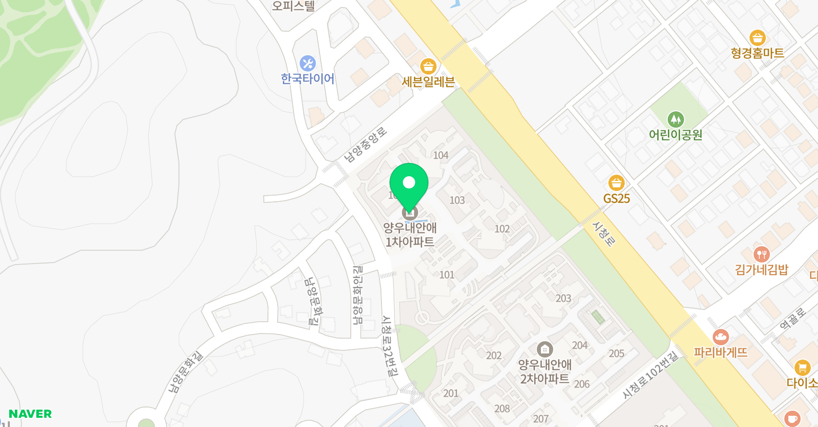 해바라기 수학교습소 위치