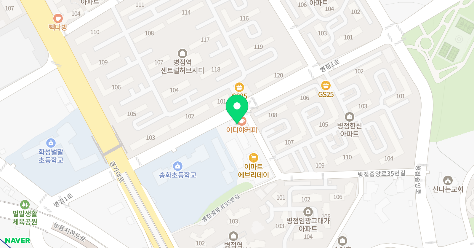 피크닉아트 미술학원 위치