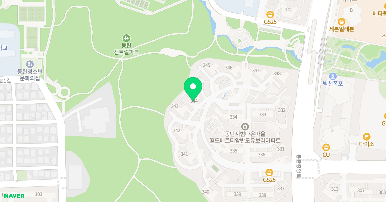 해법독서논술 월드메르디앙교실 위치
