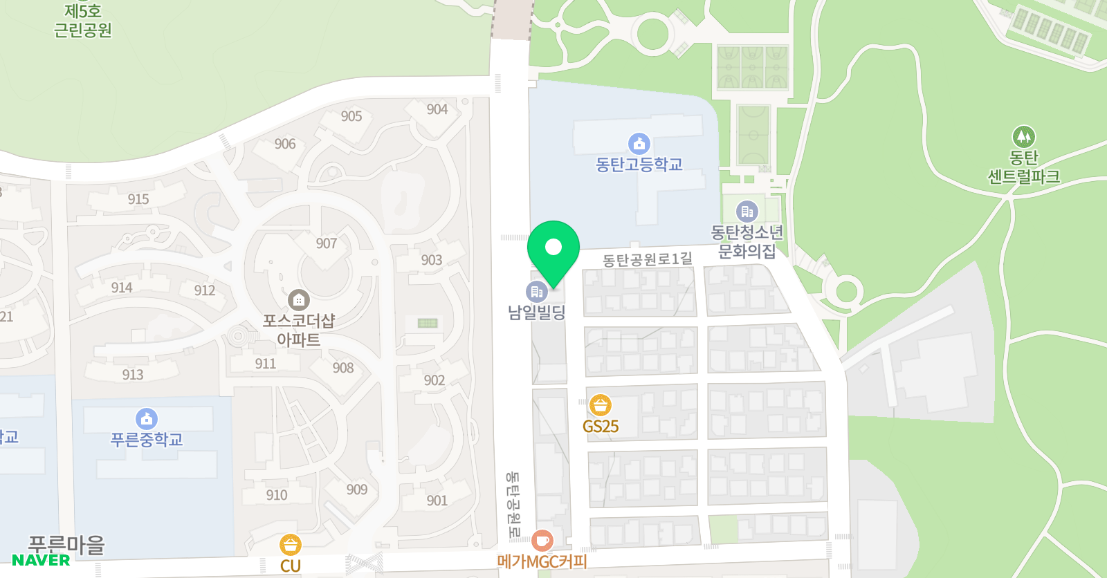 블루엣 발레학원 위치