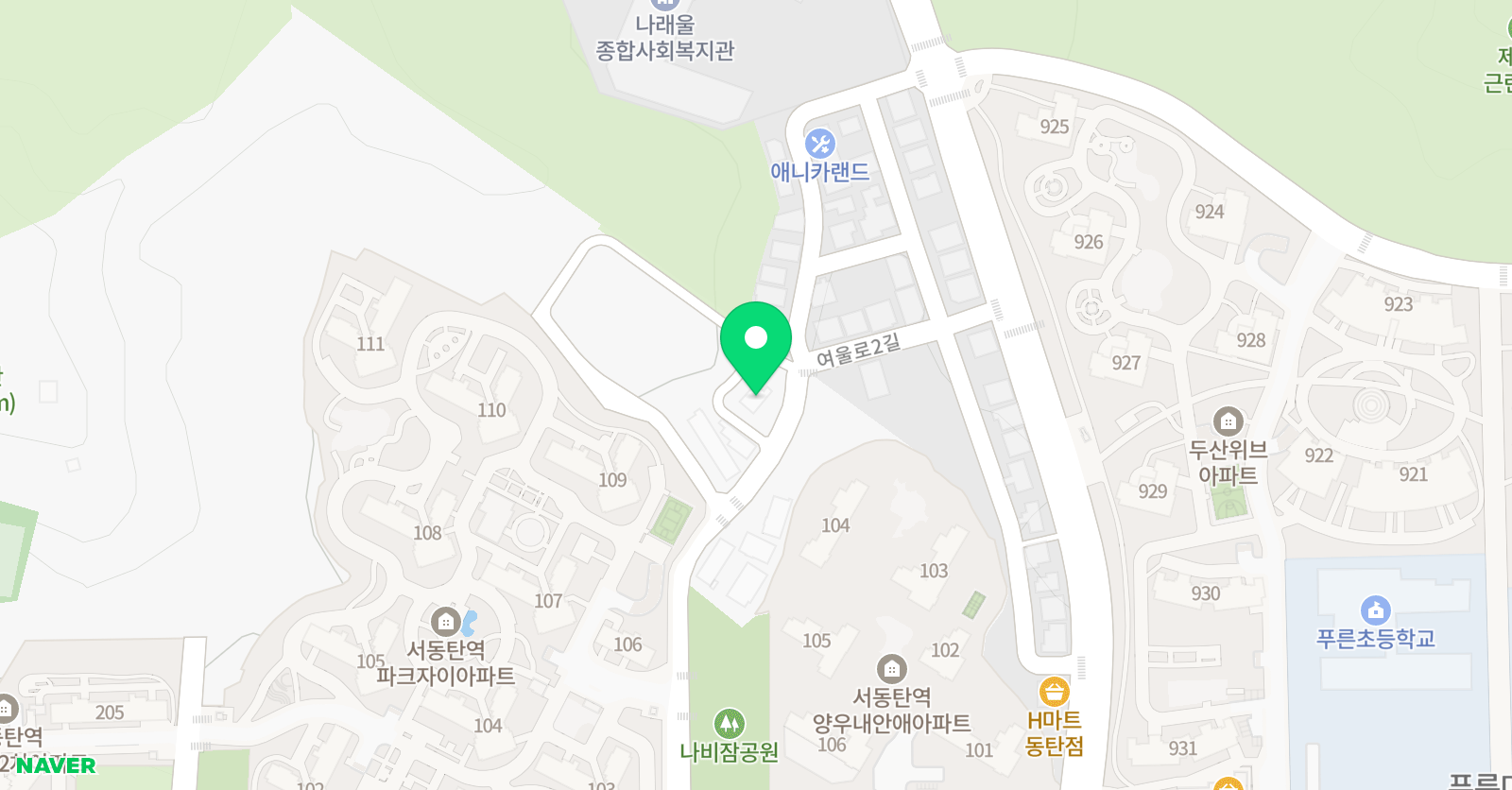 스마트해법 영어 꿈너머꿈교습소 위치