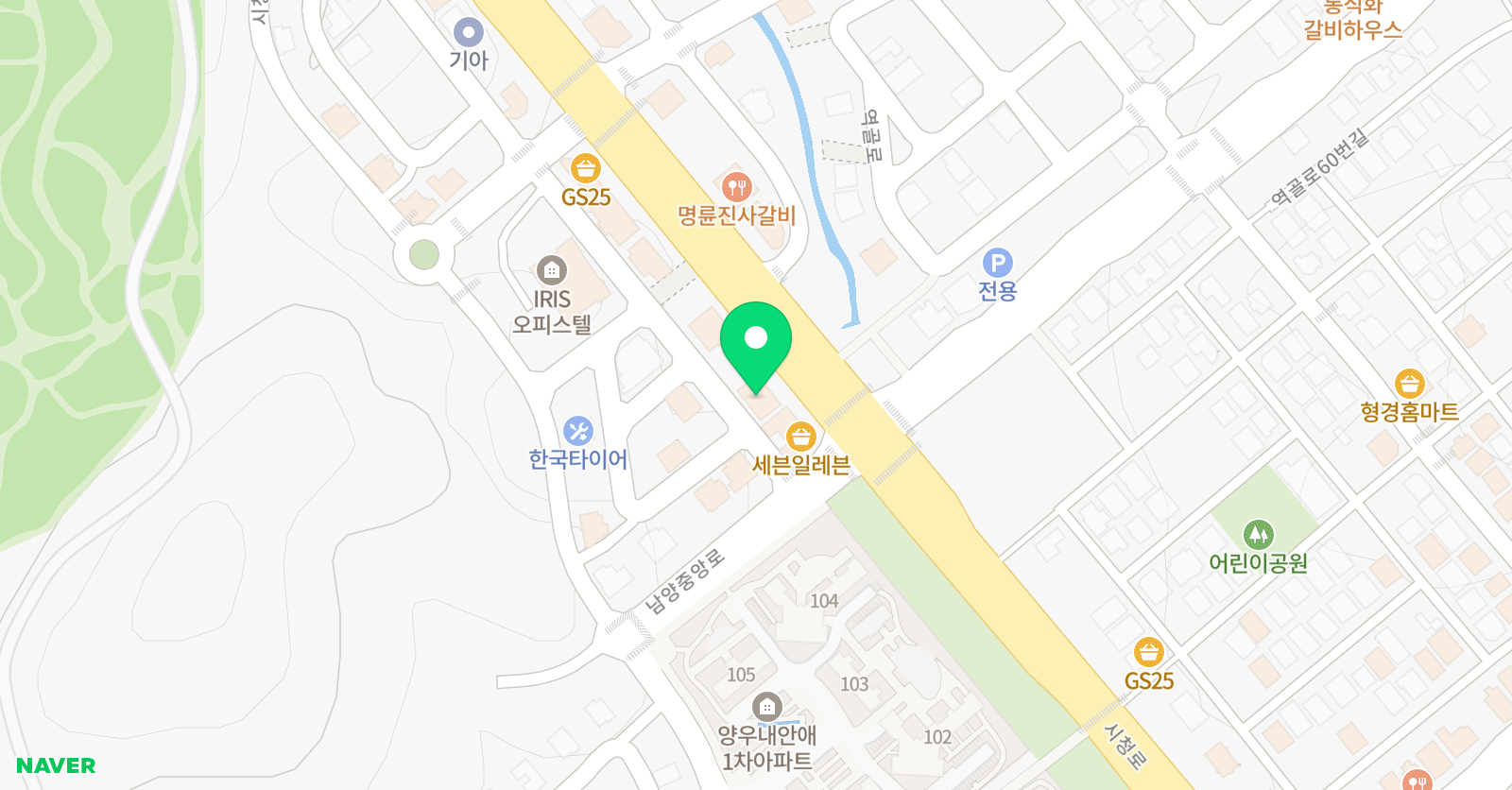 실비아 발레학원 위치