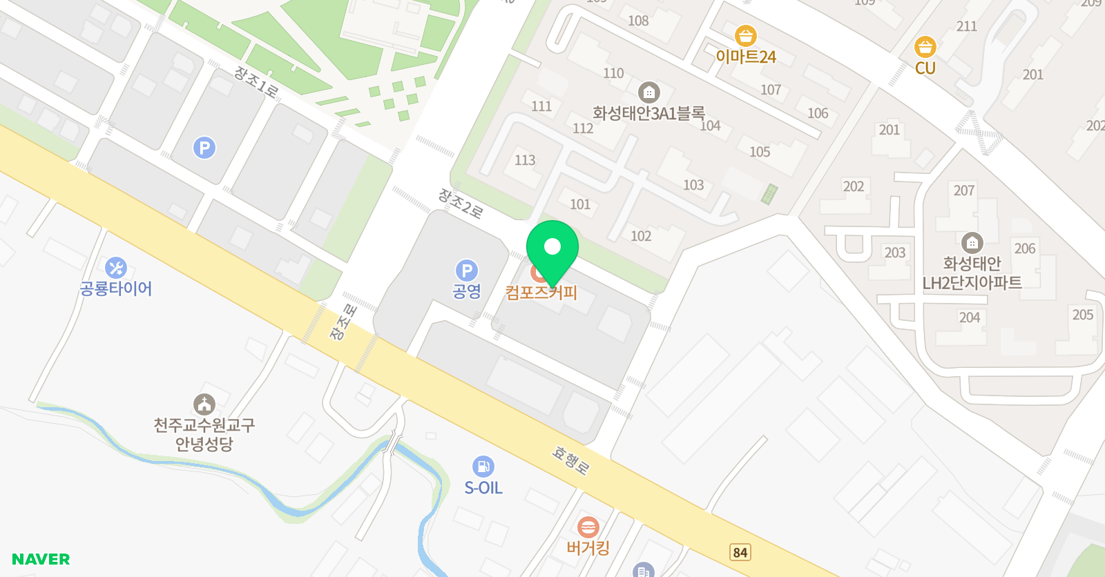 화성 HFA 위치