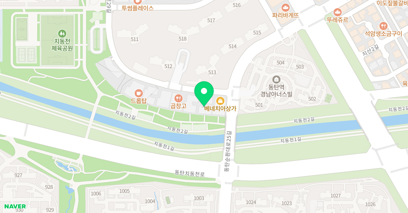SM 사고력학원 위치