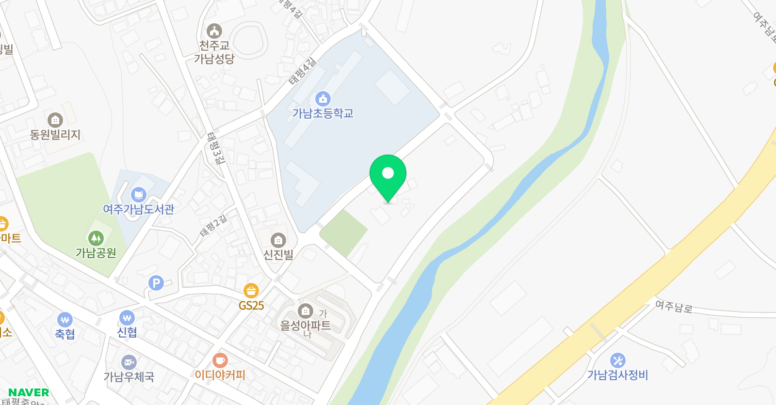 다옴학원 위치