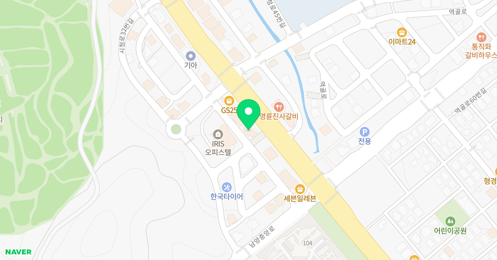 MTA태권도 남양점 위치
