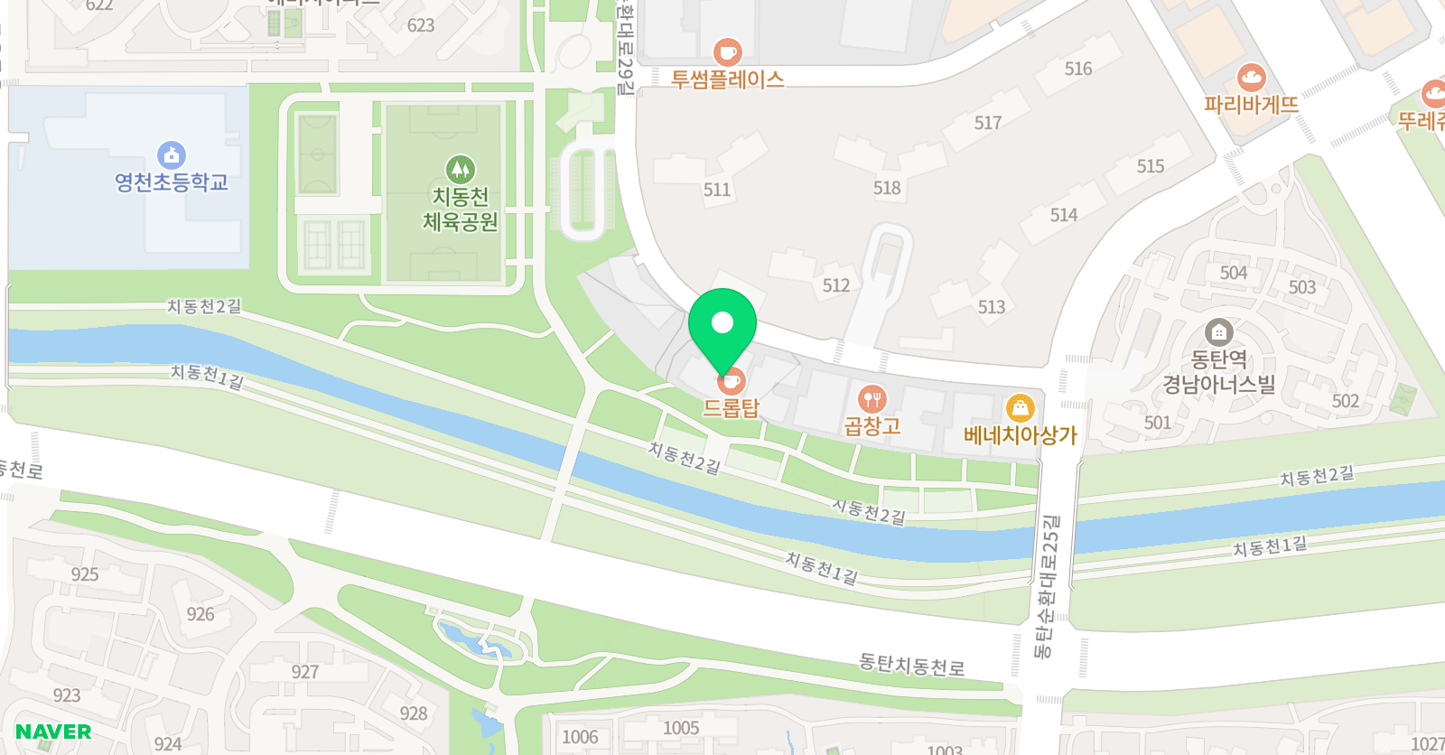 해법셀파 수학교습소 2동탄상록점 위치