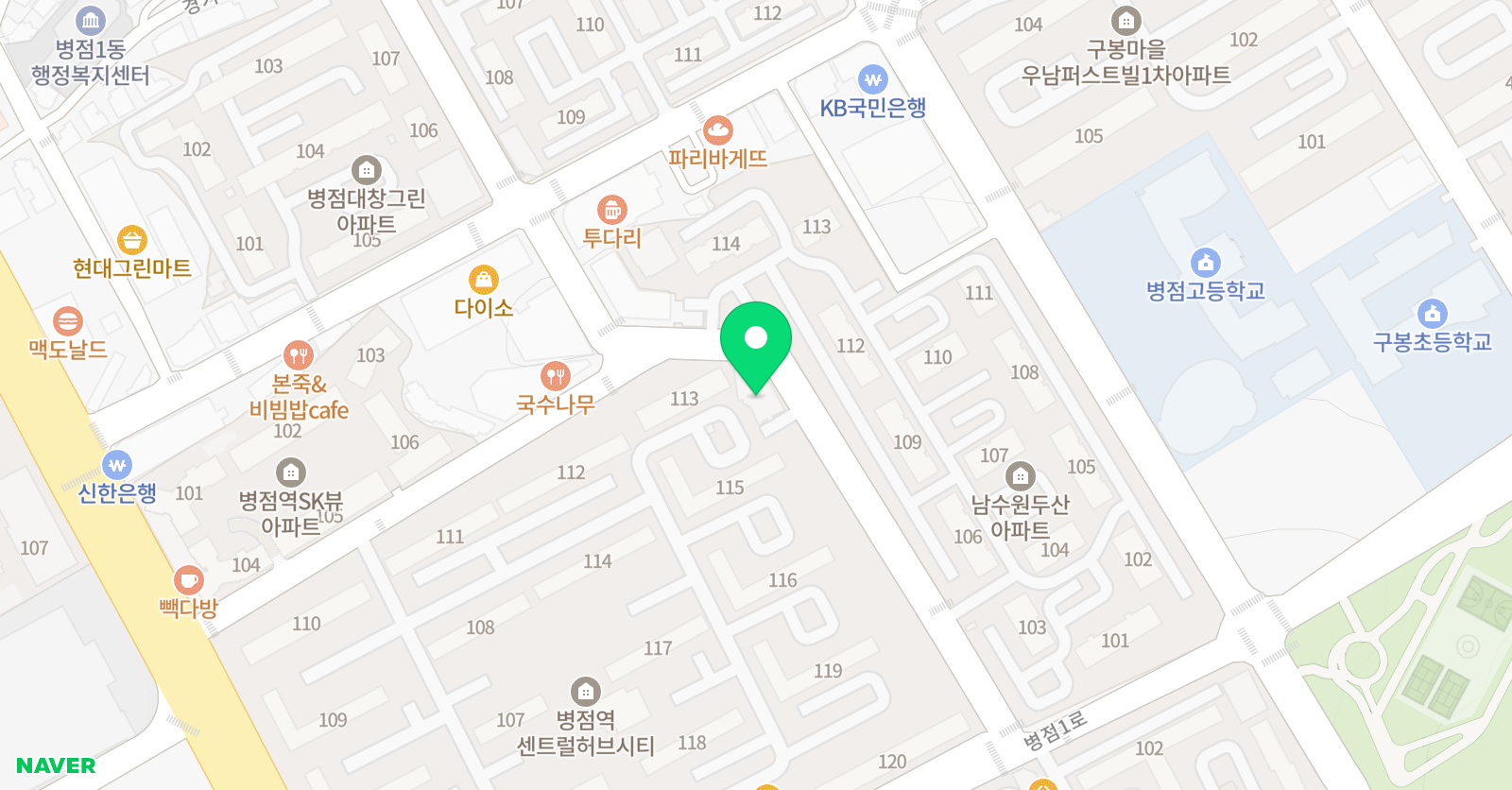 마술피리 음악학원 위치