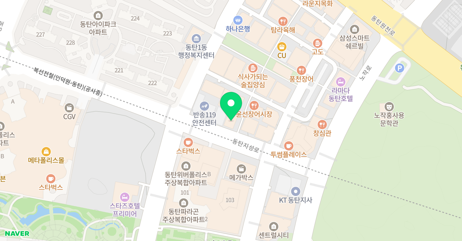 플레이어스 실용음악학원 위치