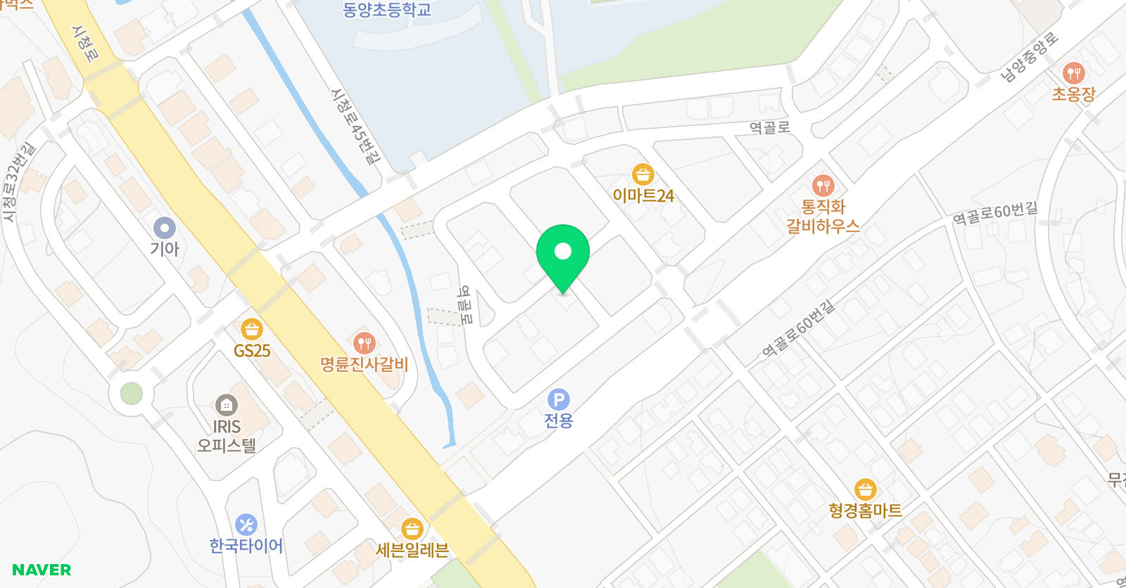 엘리 영어교습소 위치