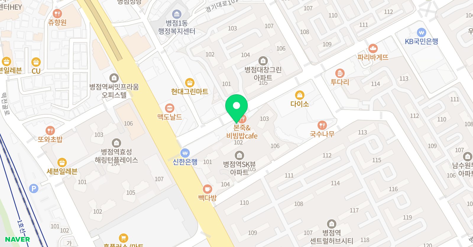 온탑 관리형 스터디카페&독서실 위치