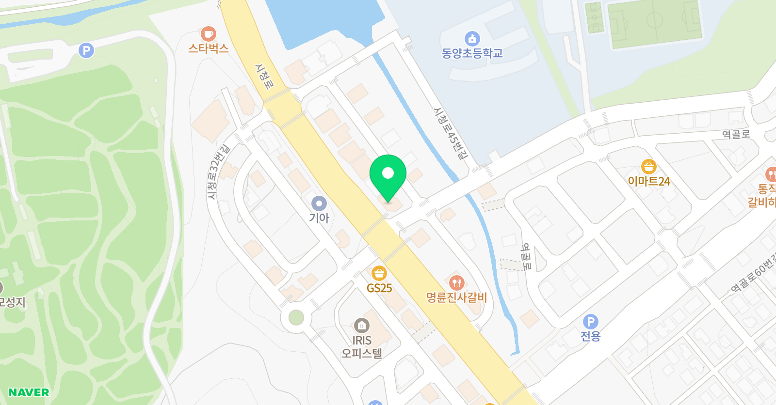 품 태권도장 화성남양점 위치