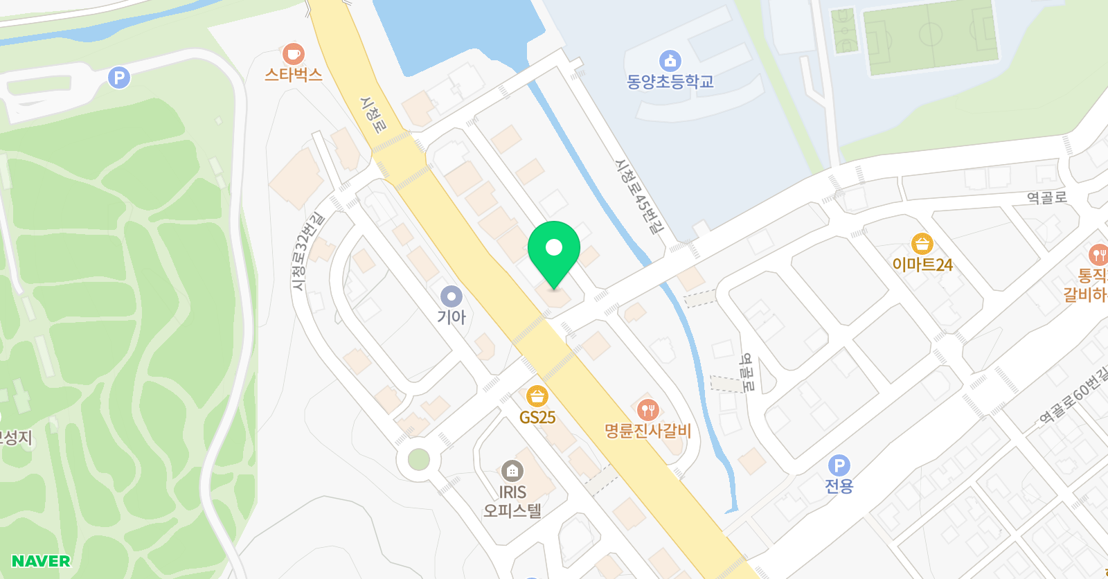 해법수학 남양 학원 위치