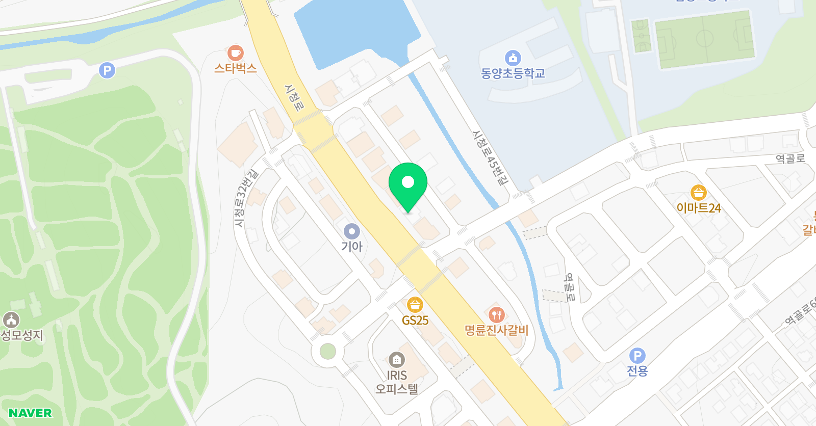 위너스 학원 위치