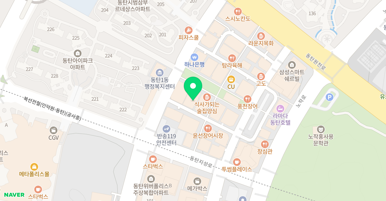 브레인 과학교육원 위치