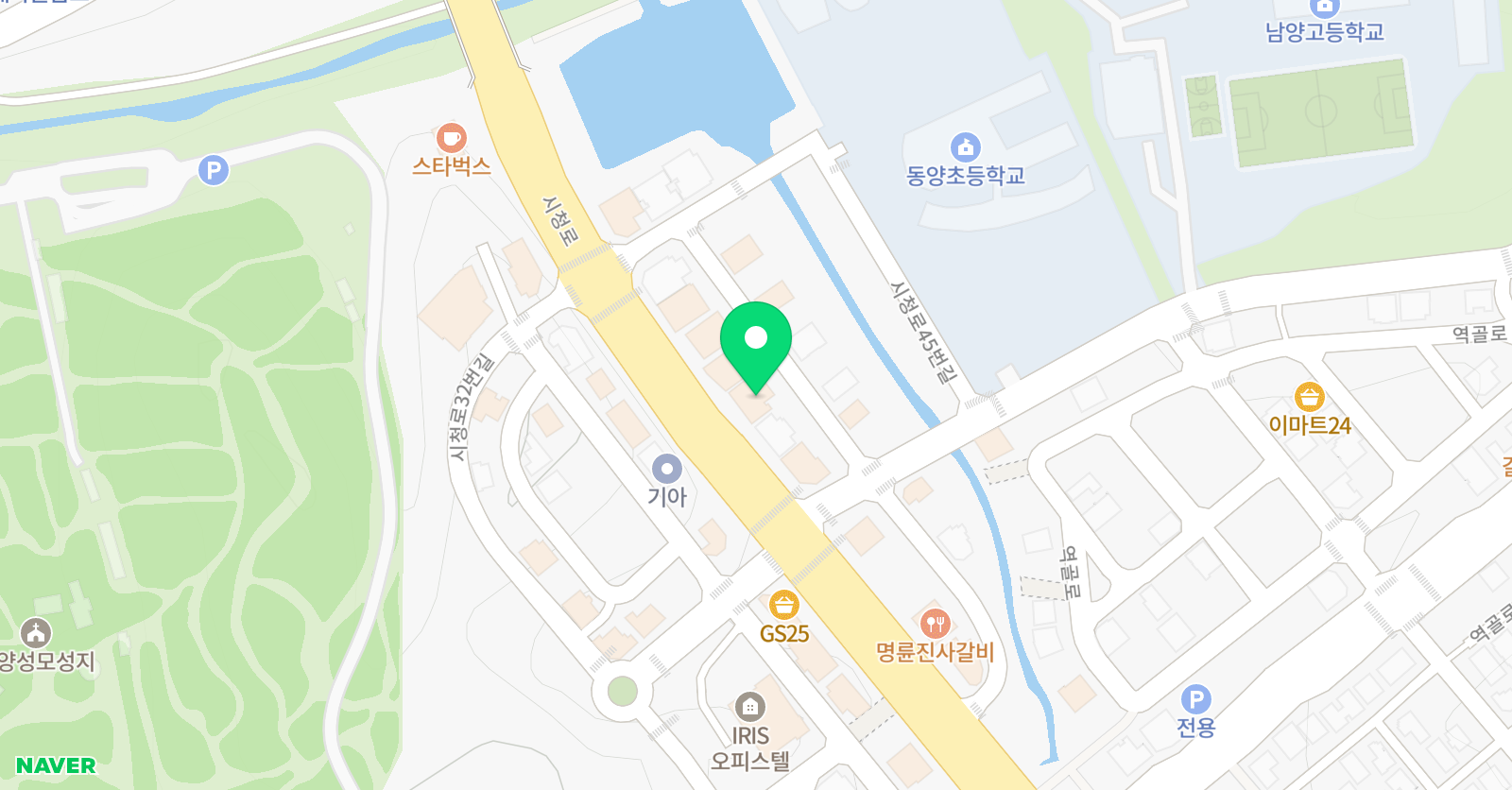 최강 학원 위치