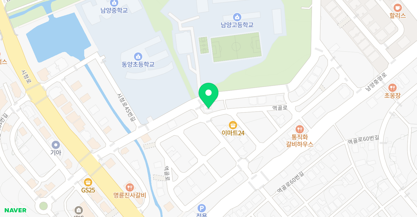 김쌤영어 위치