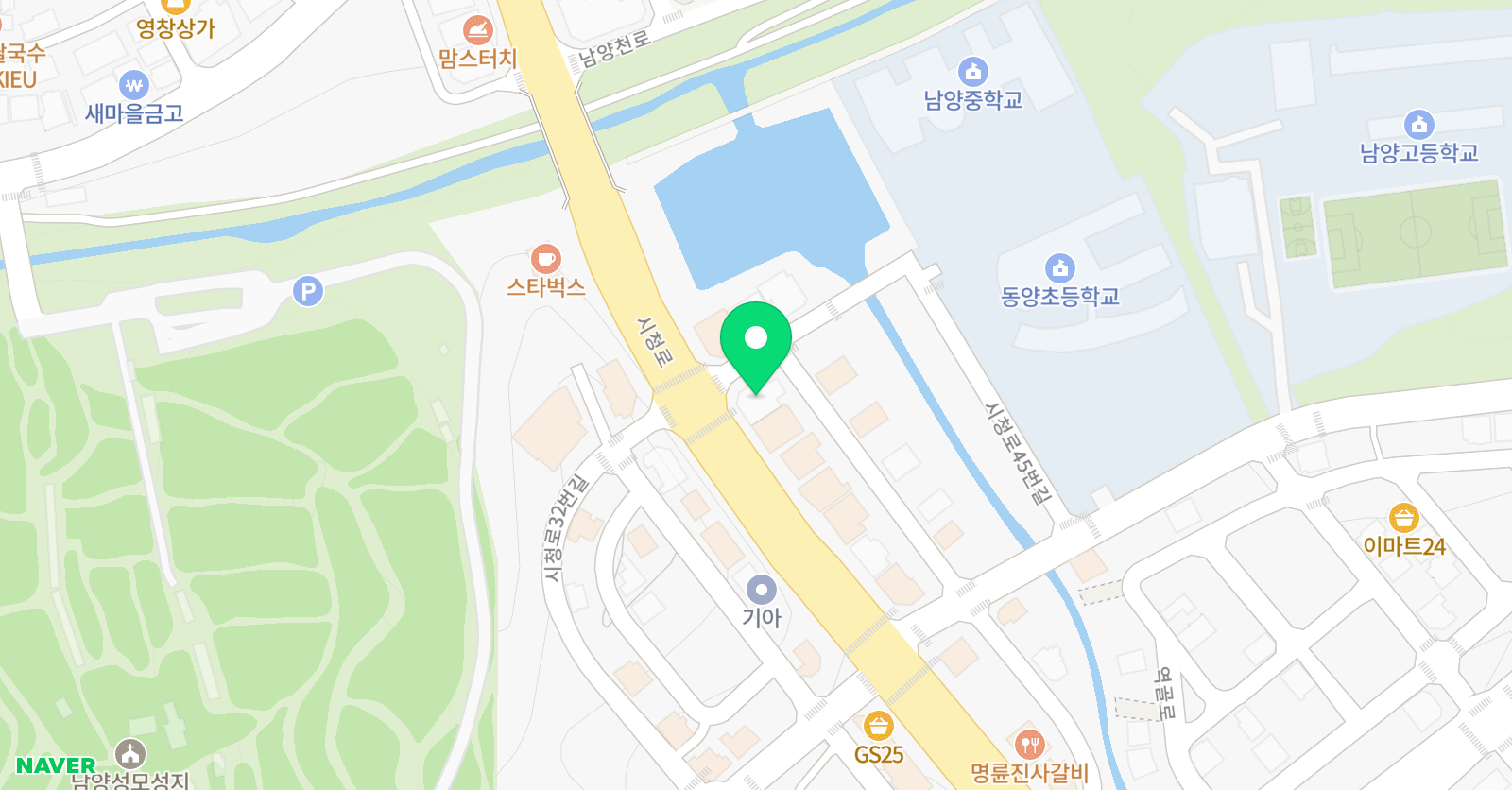 링스영어 뮤지컬&스피치영어학원 위치