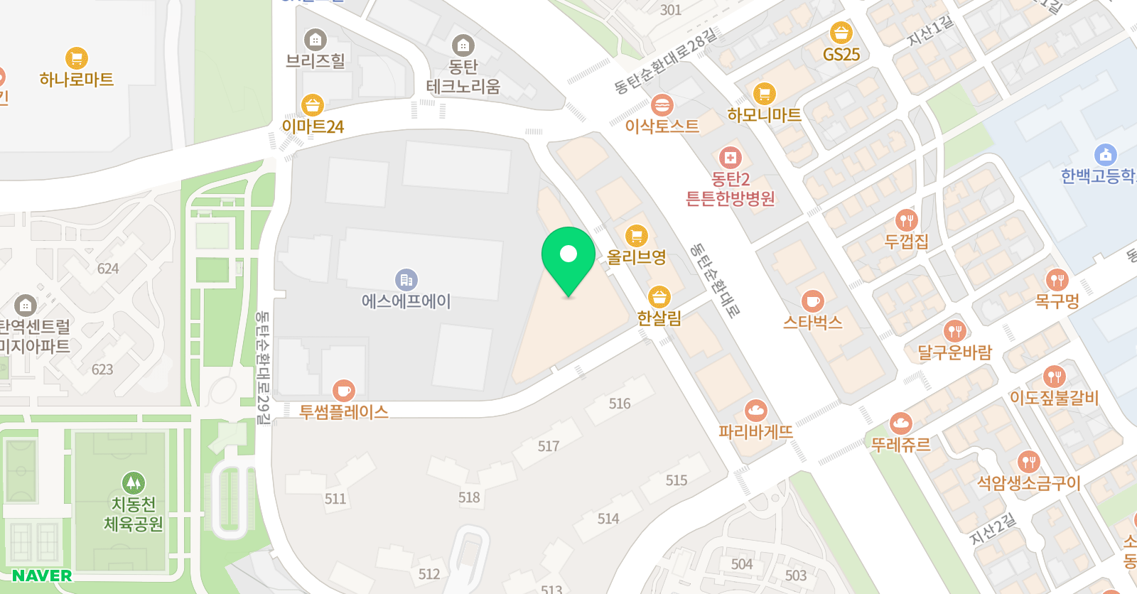 엠케이 수학 위치