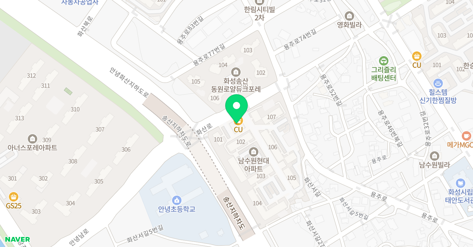엘랑 음악학원 위치