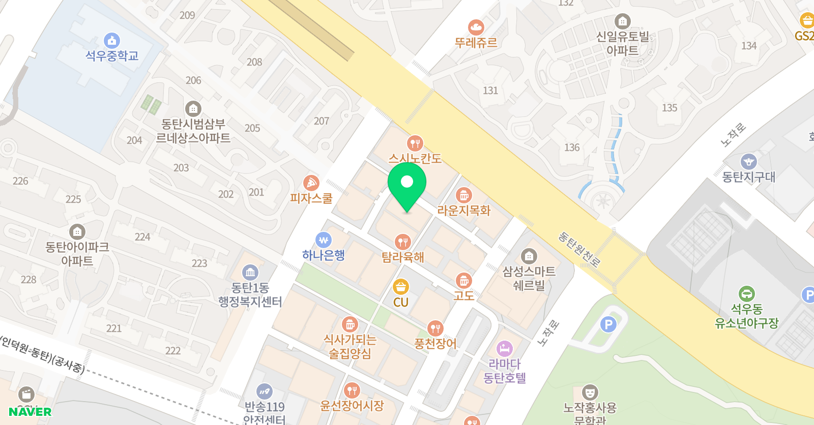 프라임 수학학원 위치