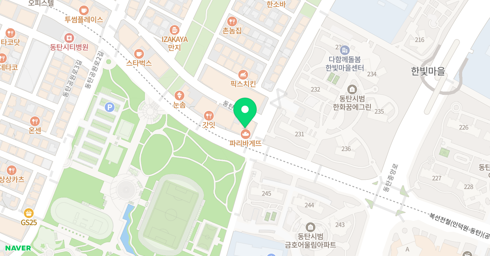 스마트해법 수학 화성동탄한화점 위치