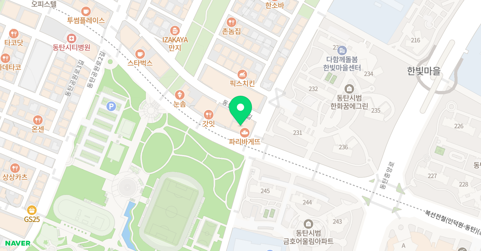 티엘씨 영어학원 위치