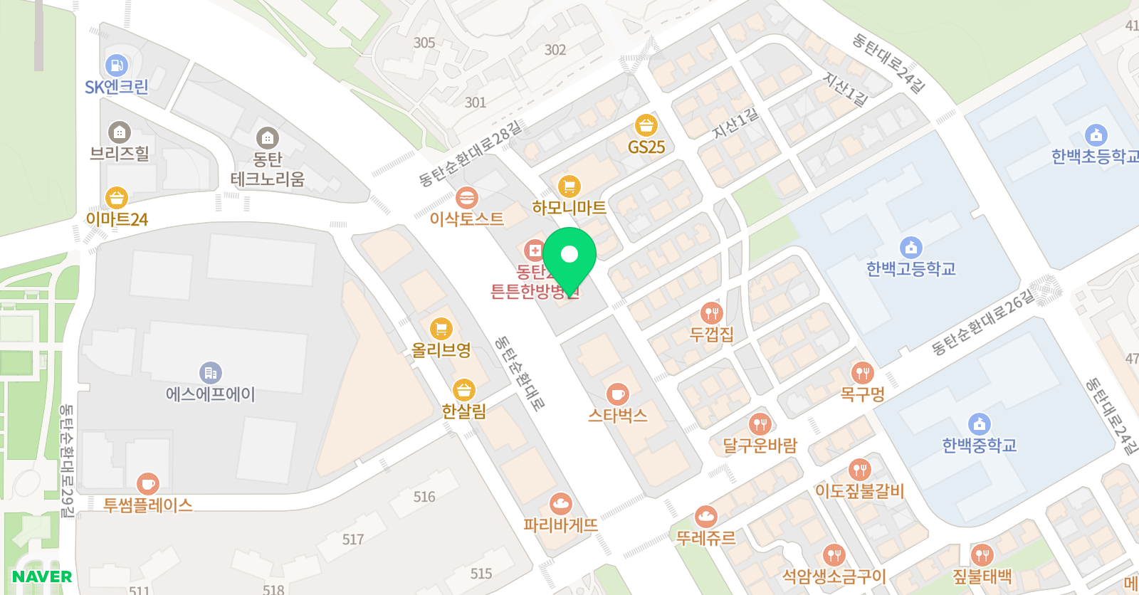 담 국어논술학원 위치