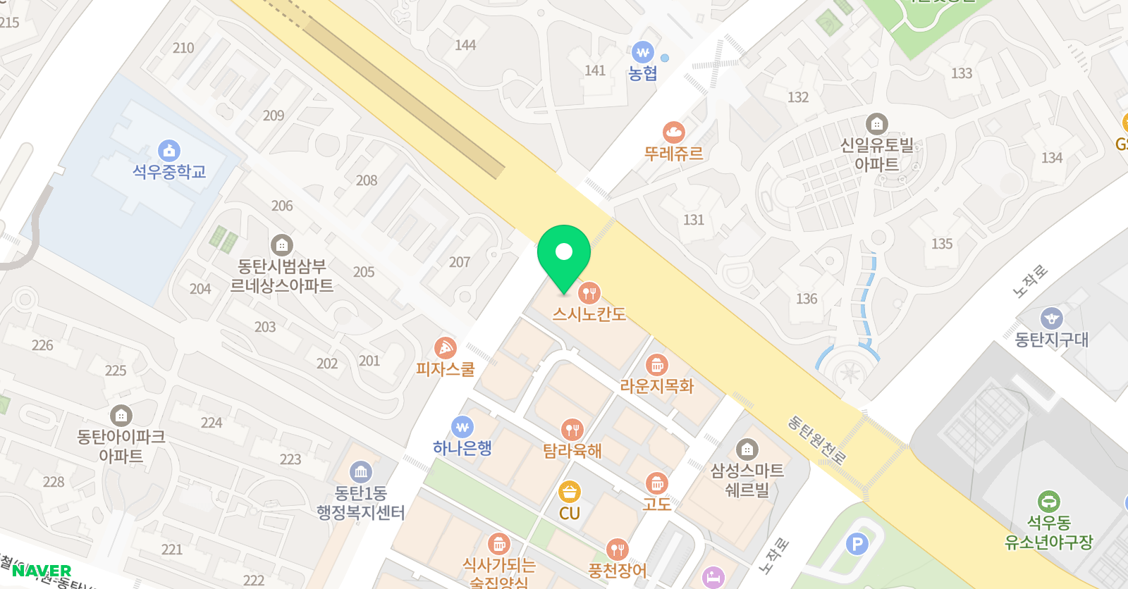 로보티즈키즈랩 경기남부점 위치