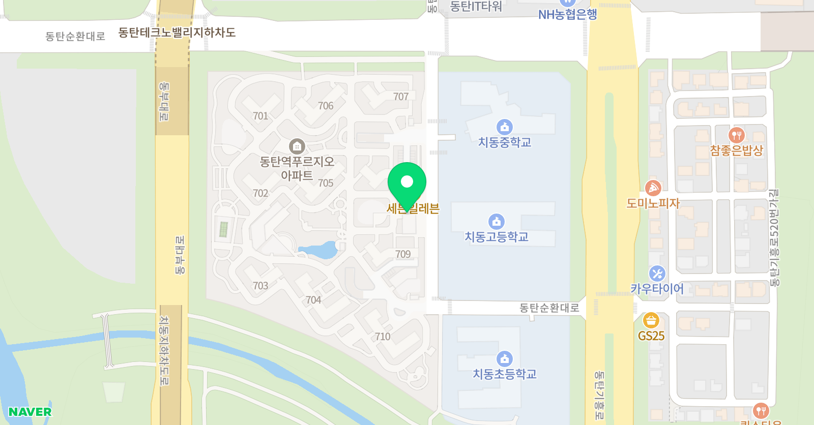 SM 수학교습소 위치