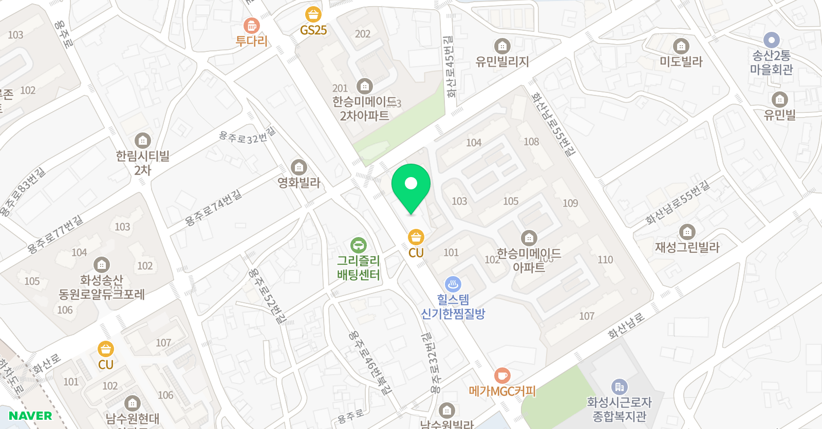 최상위 학원 위치