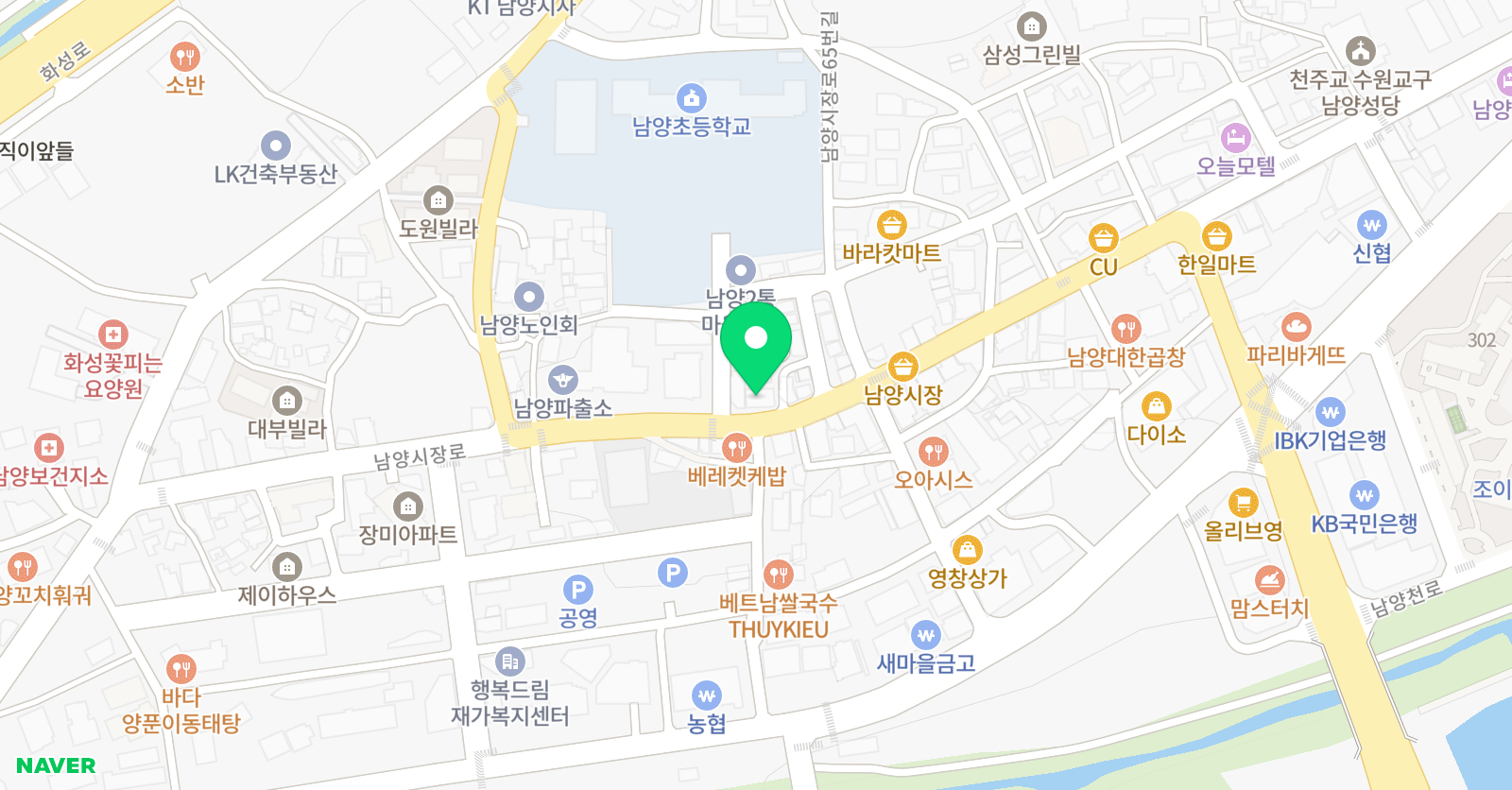 수지 피아노학원 위치