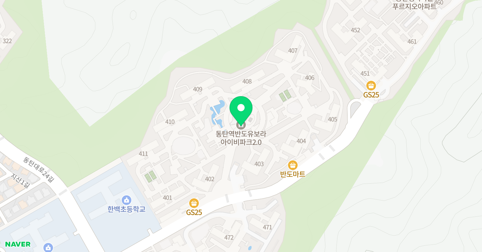 한우리 독서논술 위치