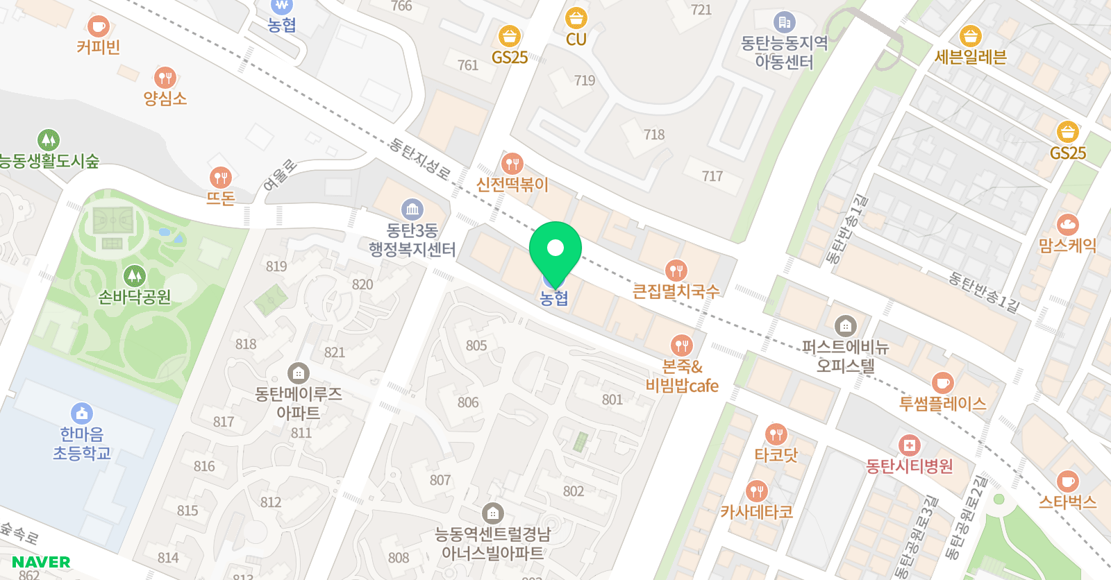 소리정원 음악학원 위치