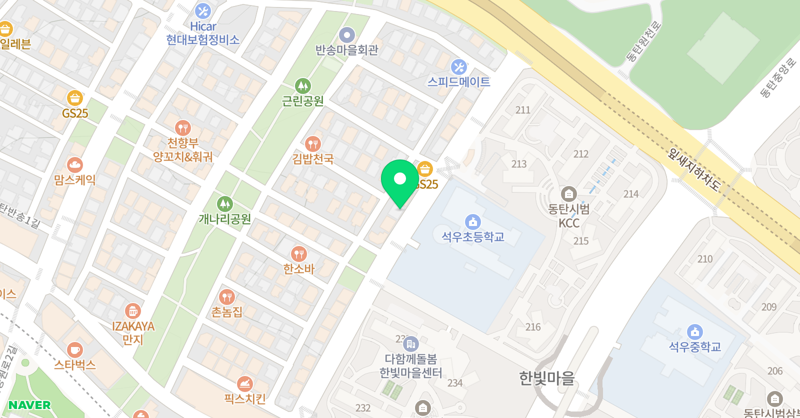 수학영재로 위치