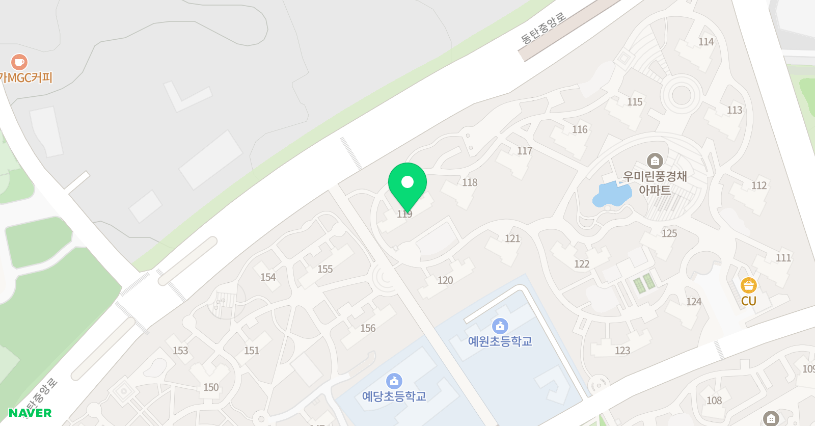 예당마을 푸르넷 위치