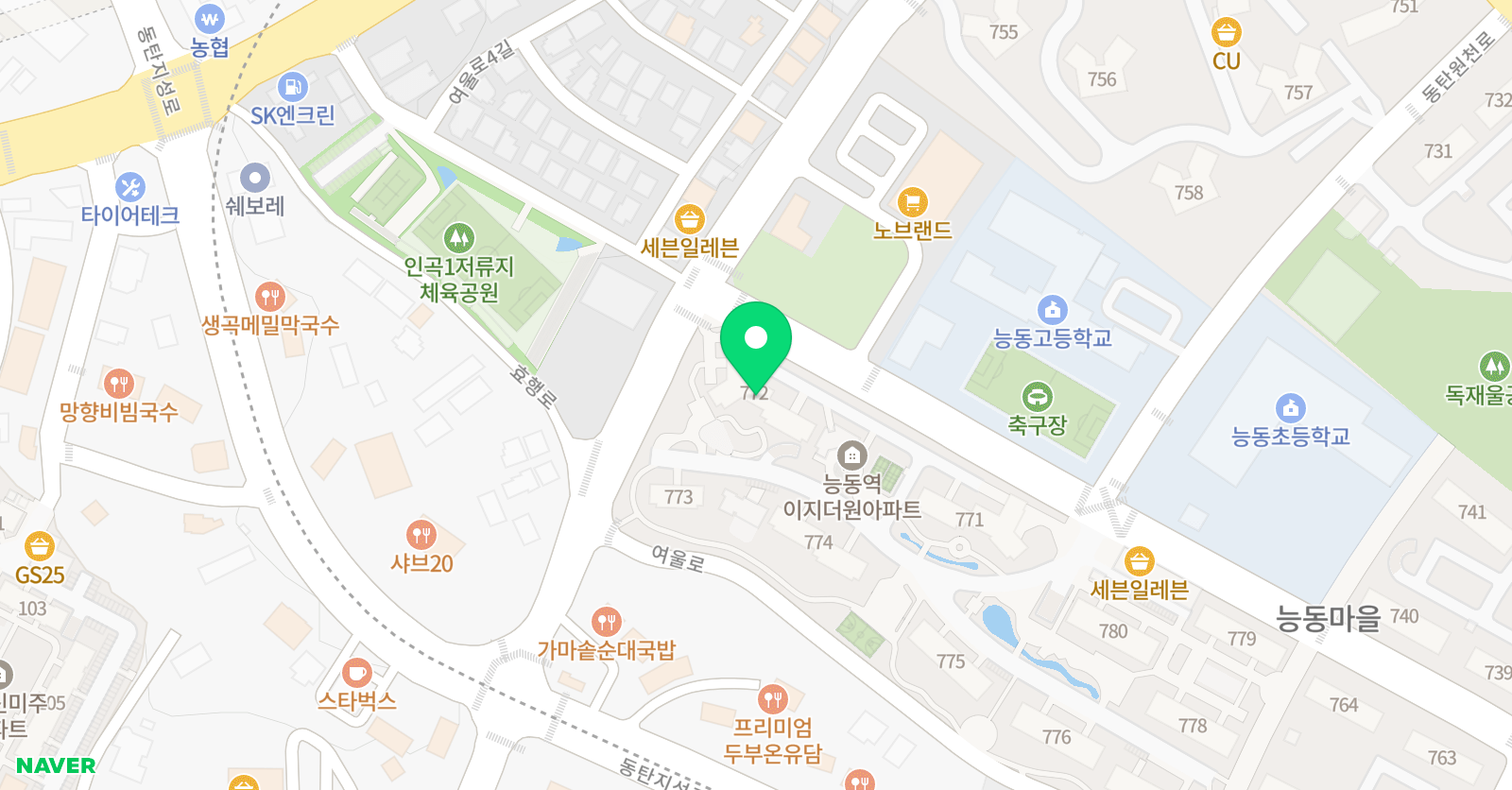 황샘초등전문공부방 위치