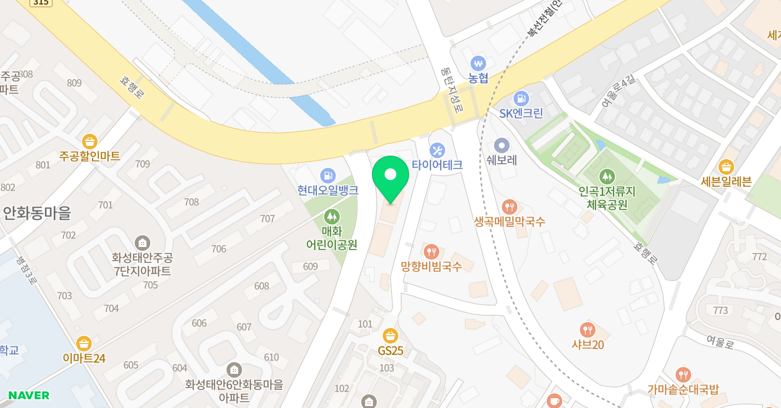 경희대 라이언 태권도 위치
