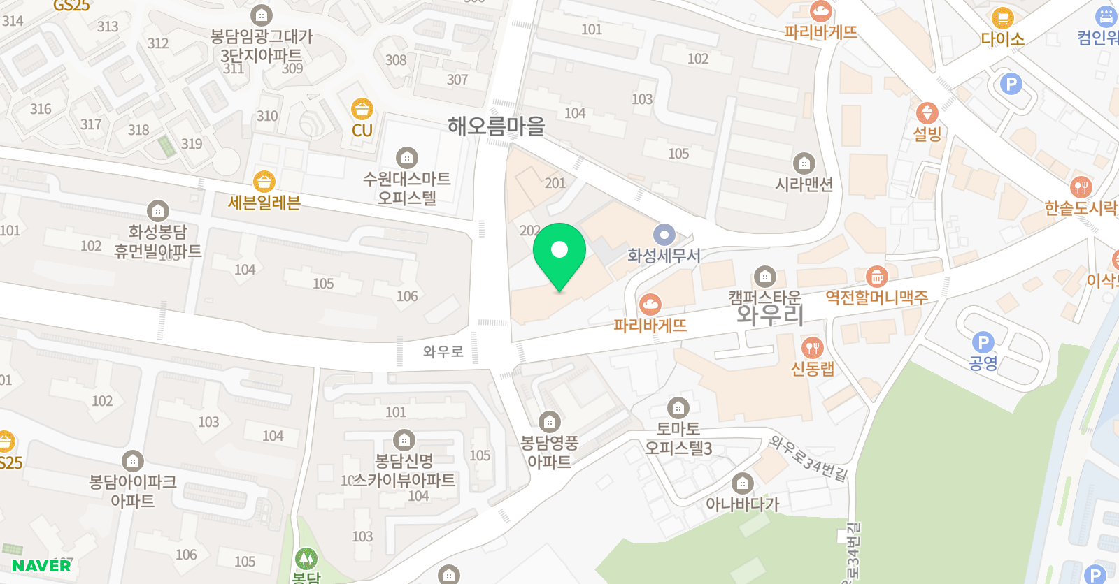 대치 학원 위치