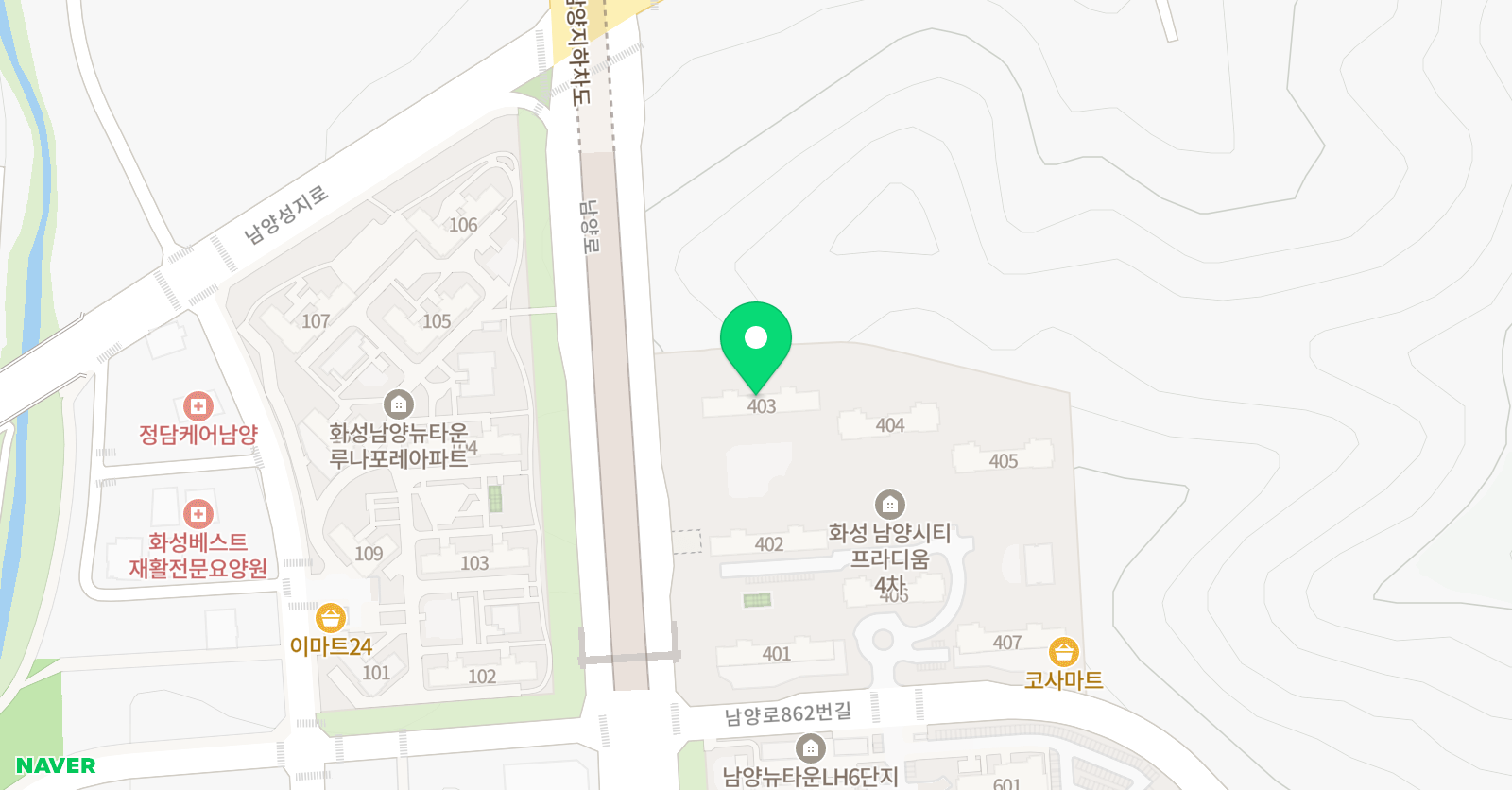 남양나래 공부방 위치