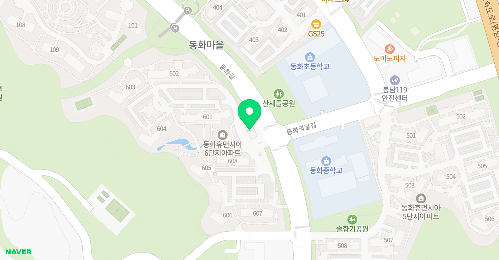 브릿지 피아노음악교습소 위치