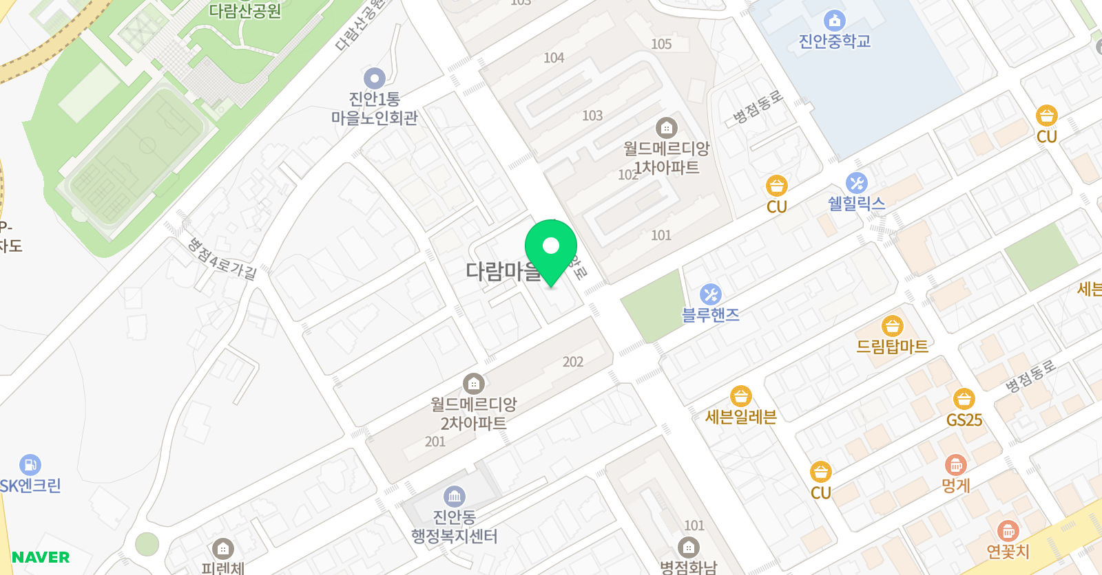 하이파이브 키즈스포츠 위치