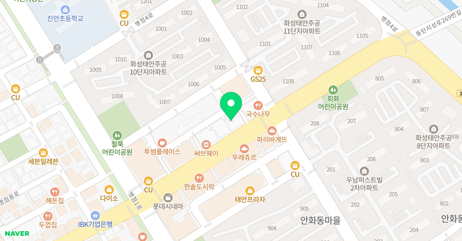 플러스예스 셈 위치