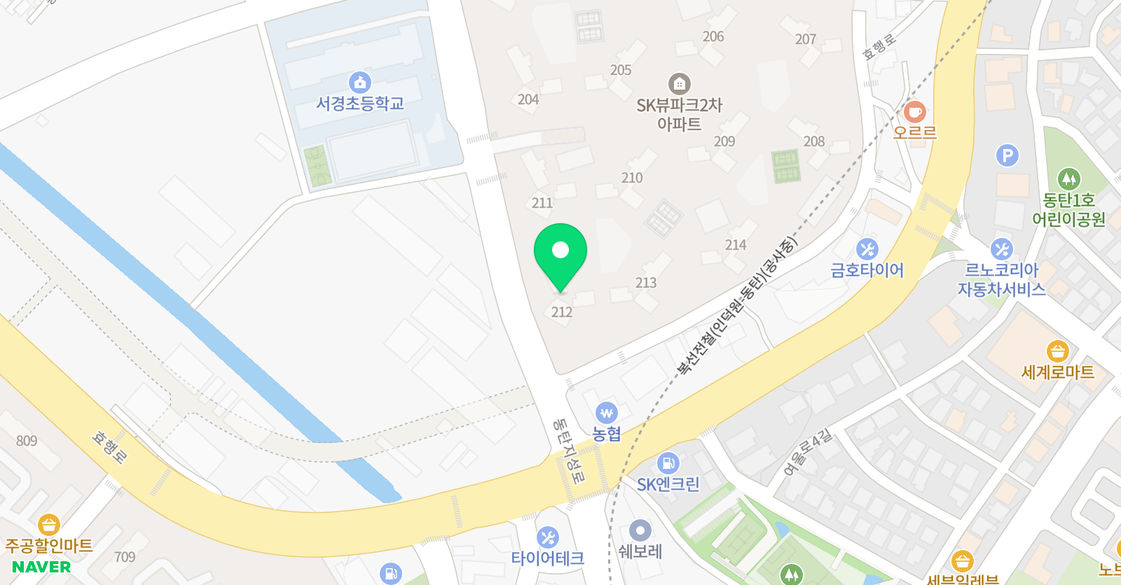 우리 공부방 점 위치