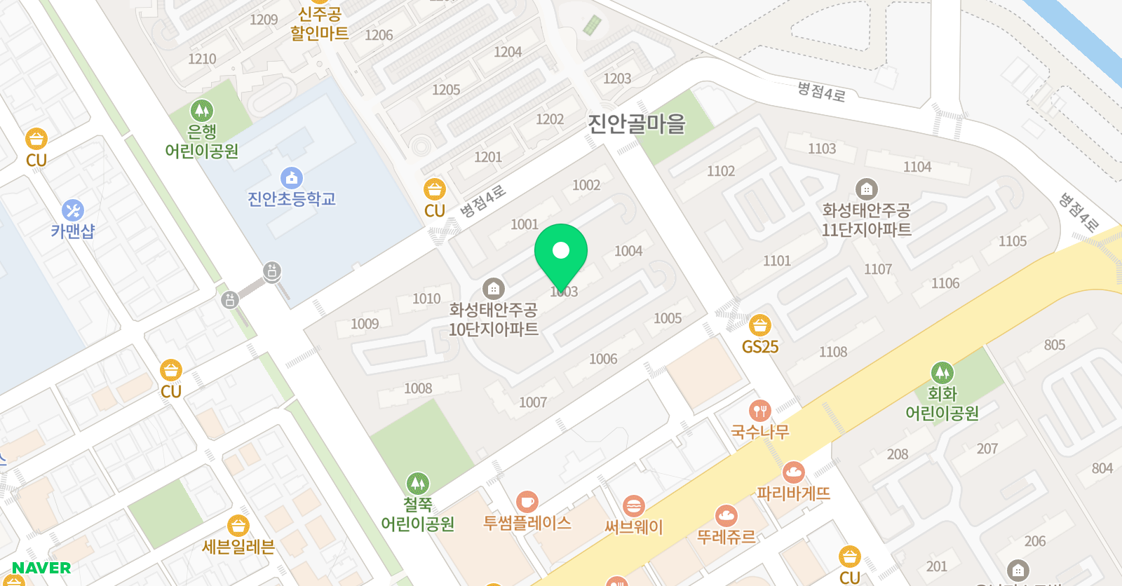 푸르넷정서 에듀스쿨 위치