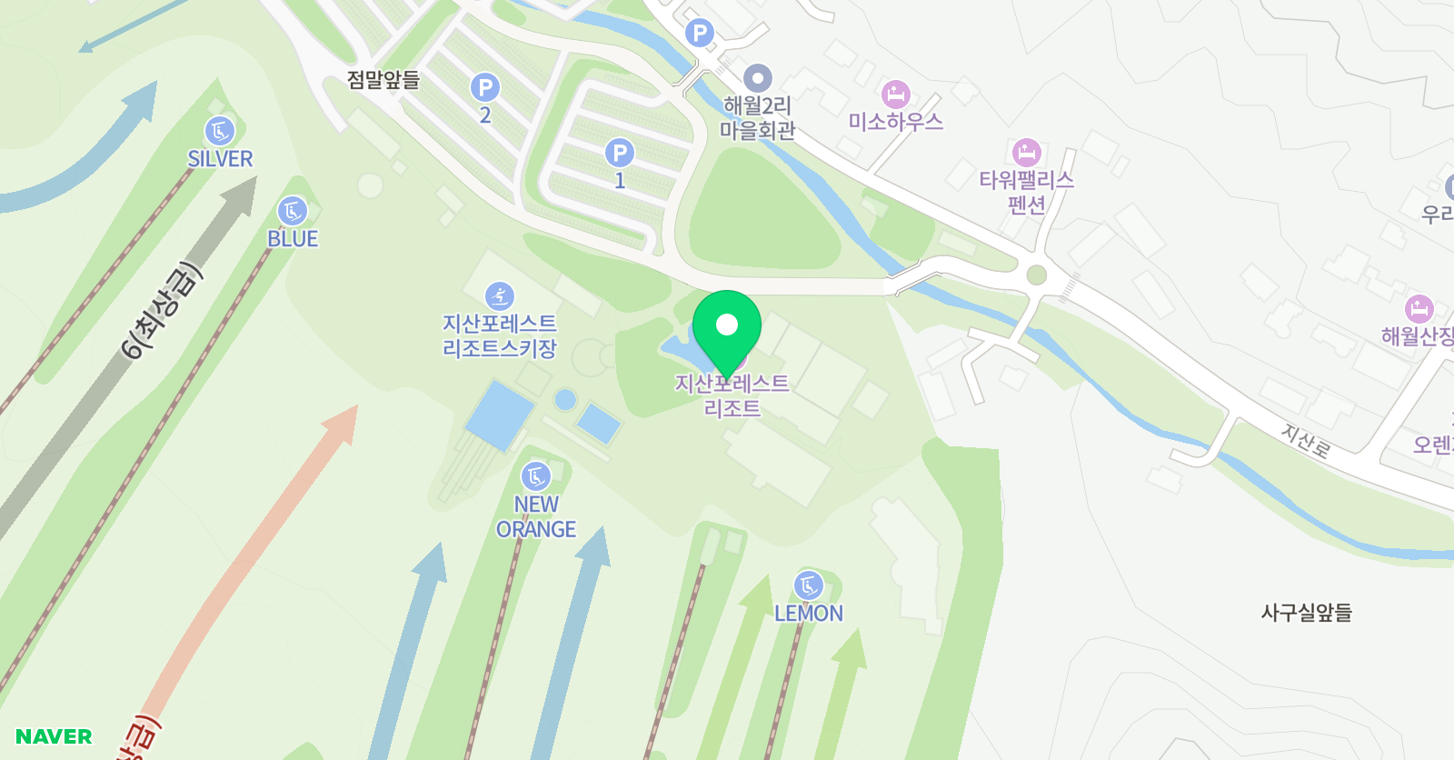 ASM 스키아카데미 위치