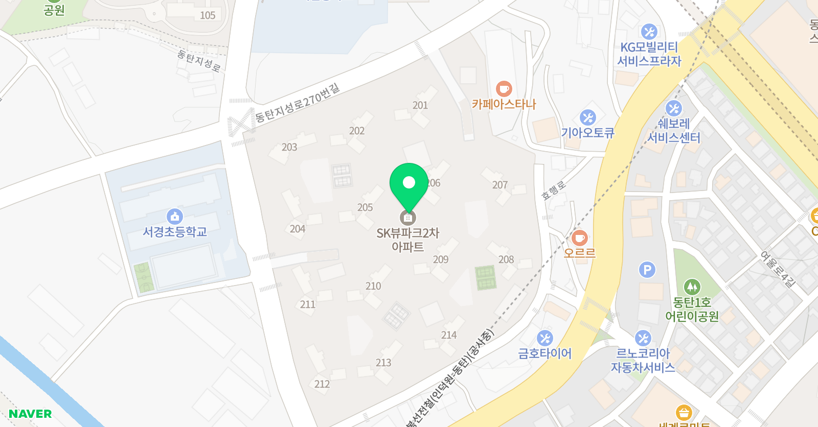 유니아트 미술학원 위치