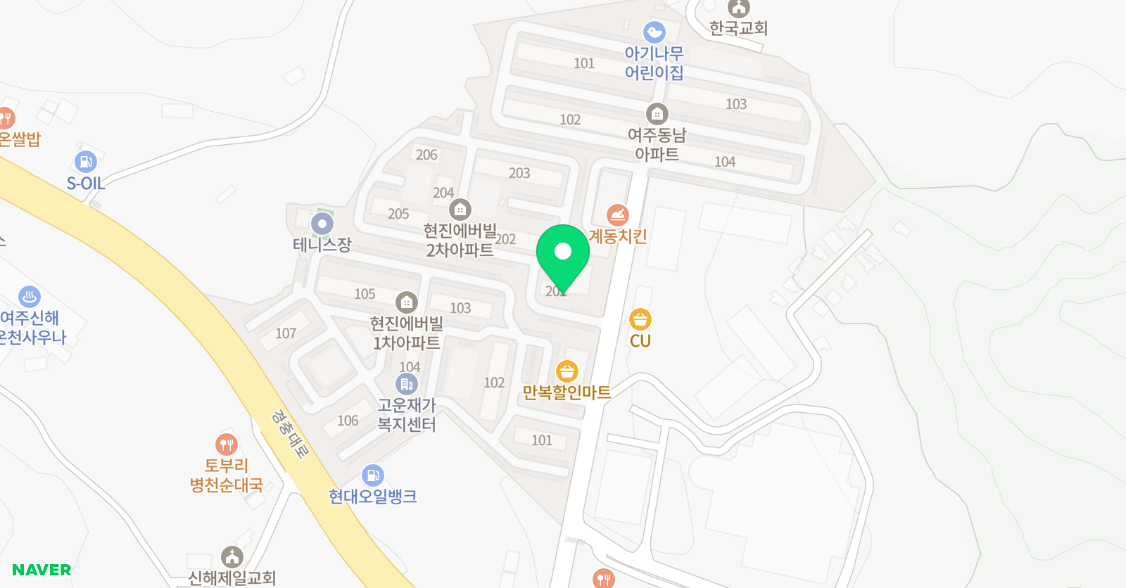 푸르넷 공부방 원쌤점 위치